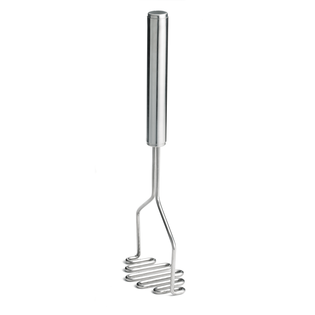 TableCraft 13.5 Inch Diamond Face Potato Masher - Stainless Steel Kitchen Tool for Smooth Mashed Potatoes, Baby Food & Baking - Durable & Easy to Clean