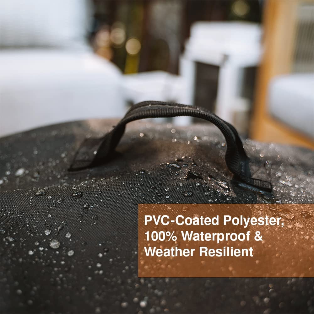 Solo Stove Ranger Shelter - Weatherproof Round Cover for Solo Stove Ranger Fire Pit & Accessories | Heavy-Duty PVC-Coated Polyester with Aluminum Frame | All-Season Outdoor Protection for Camping, Backyard & Patio Use