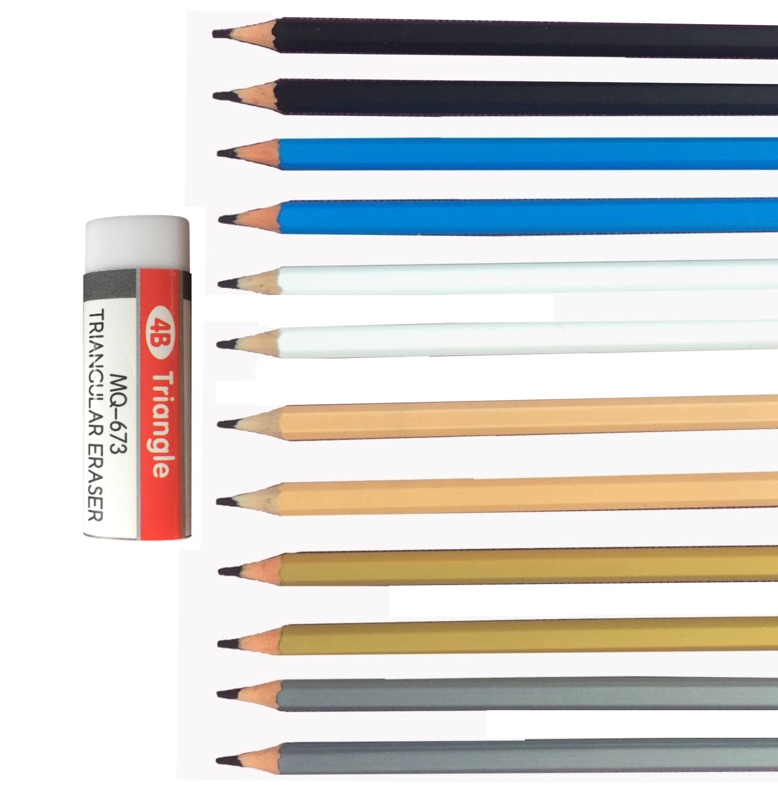 Premium #2 HB Pencils (24 Pack) - Pre-Sharpened Wooden Pencils with 2 Erasers - Bulk Classroom Supplies for Teachers, Students, Exams & Standardized Tests - Perfect for School, Office, Art & Standardized Testing