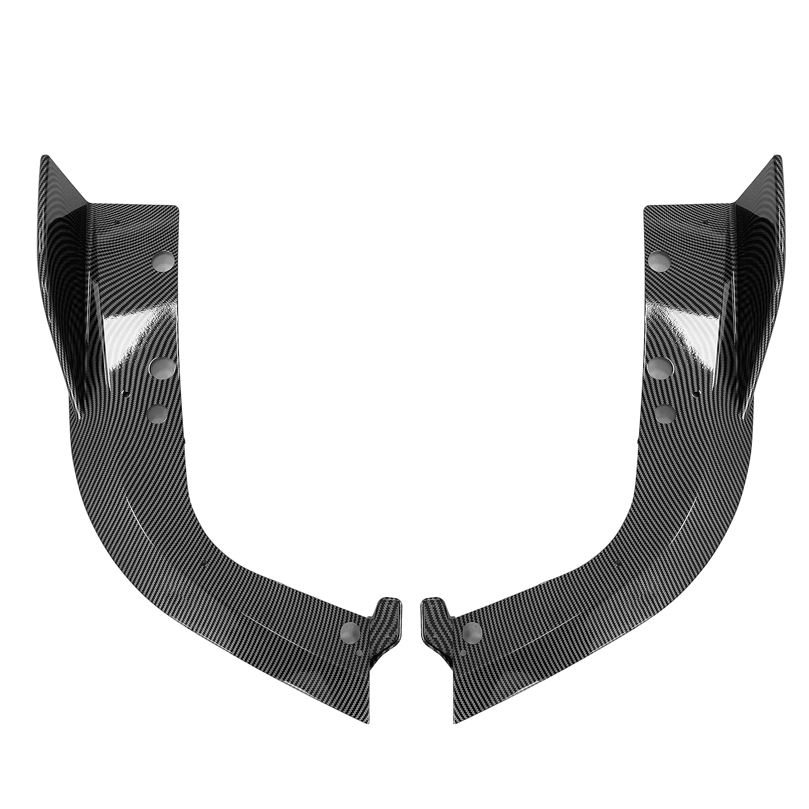 IKON MOTORSPORTS Rear Diffuser for 2019-2025 BMW G05 X5 M Sport - Carbon Fiber Print ABS & PP Bumper Lip Body Kit Replacement | Enhances Aerodynamics & Sporty Look for X5 M Models