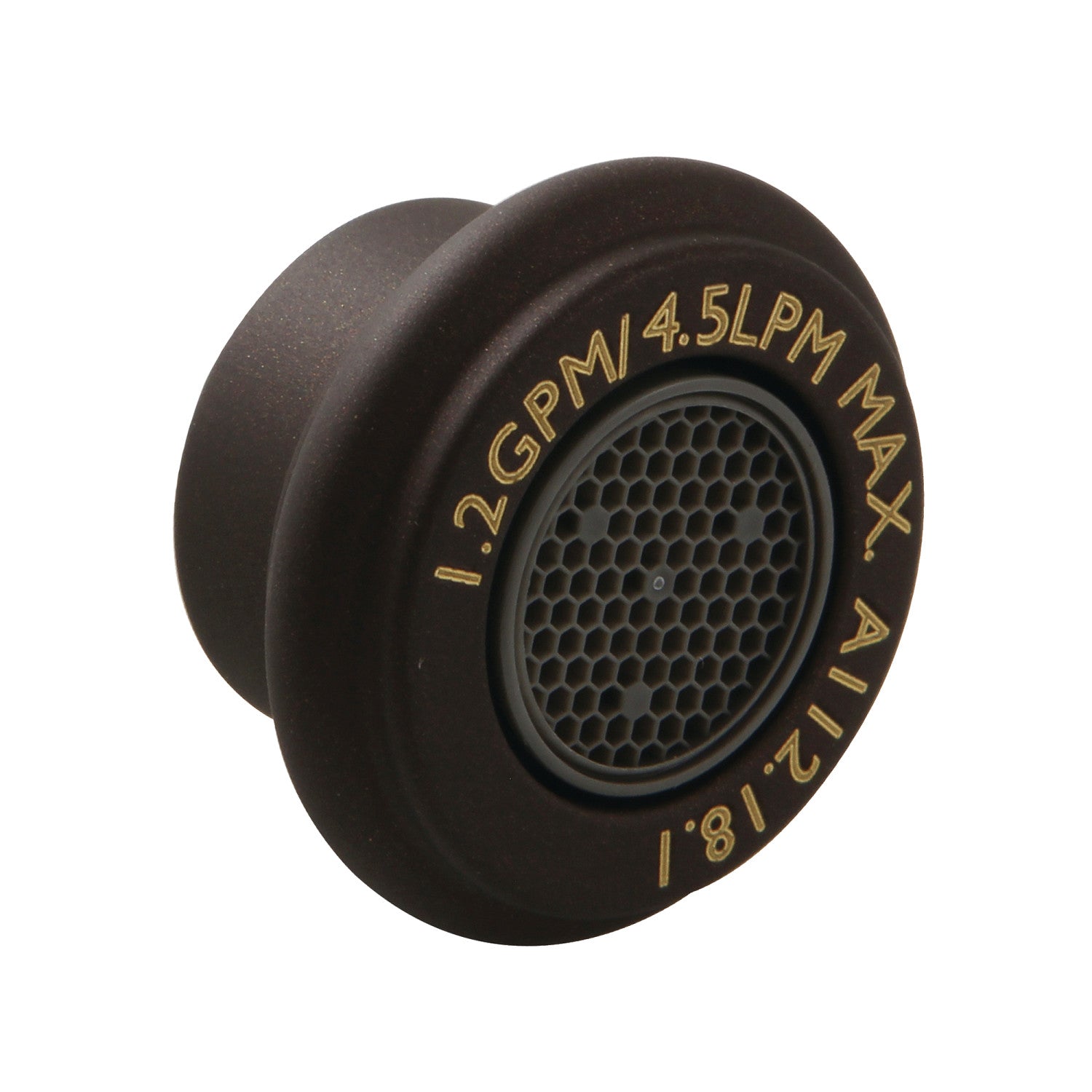 Cal Green G12KSSA3785 1.2 GPM Neoperl Female Aerator, Oil Rubbed Bronze - Water-Saving Faucet Attachment for Bathroom & Kitchen Sink (Ideal for Eco-Friendly Homes & RV Use)