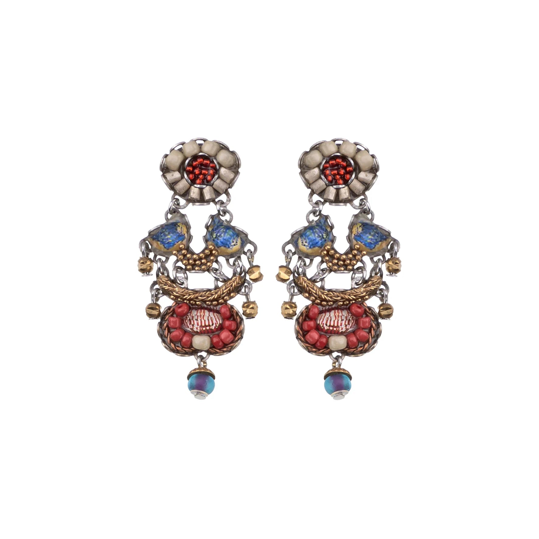 Amani Stud Earrings - Desert Landscape Inspired Jewelry Set for Women | Boho Chic Accessories for Everyday Wear & Special Occasions