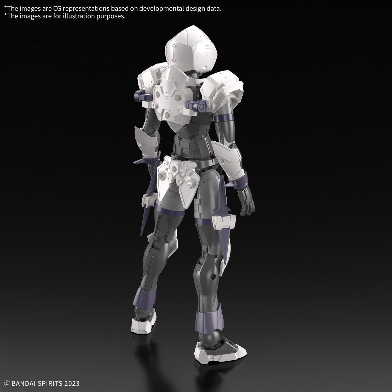 Bandai 30 Minutes Fantasy 30MF #12 1/144 Rosan Assassin Model Kit - Anime Action Figure for Collectors & Hobbyists - Perfect for Display, Custom Painting & Gundam Dioramas