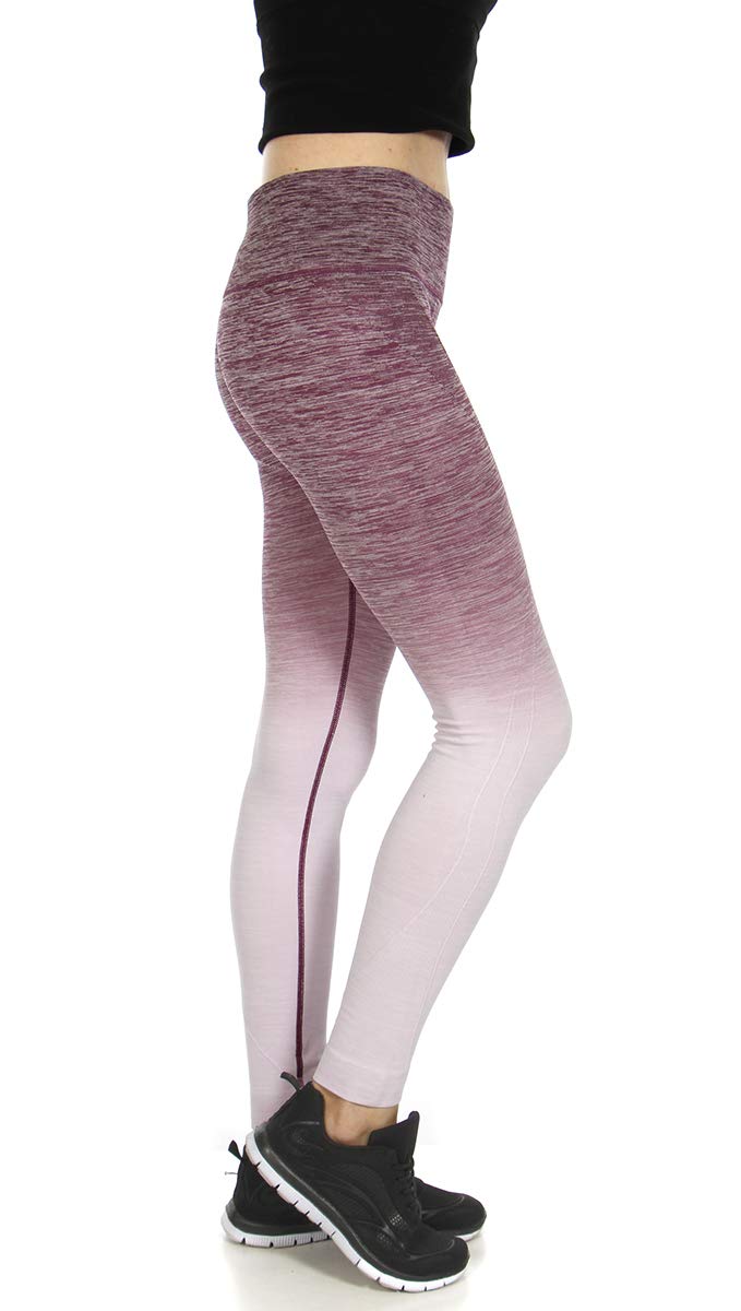 SERENITA High Waist Workout Leggings for Women - Compression Yoga Pants with Tummy Control - Gym, Running & Fitness Leggings - Perfect for Yoga, Pilates & Everyday Wear