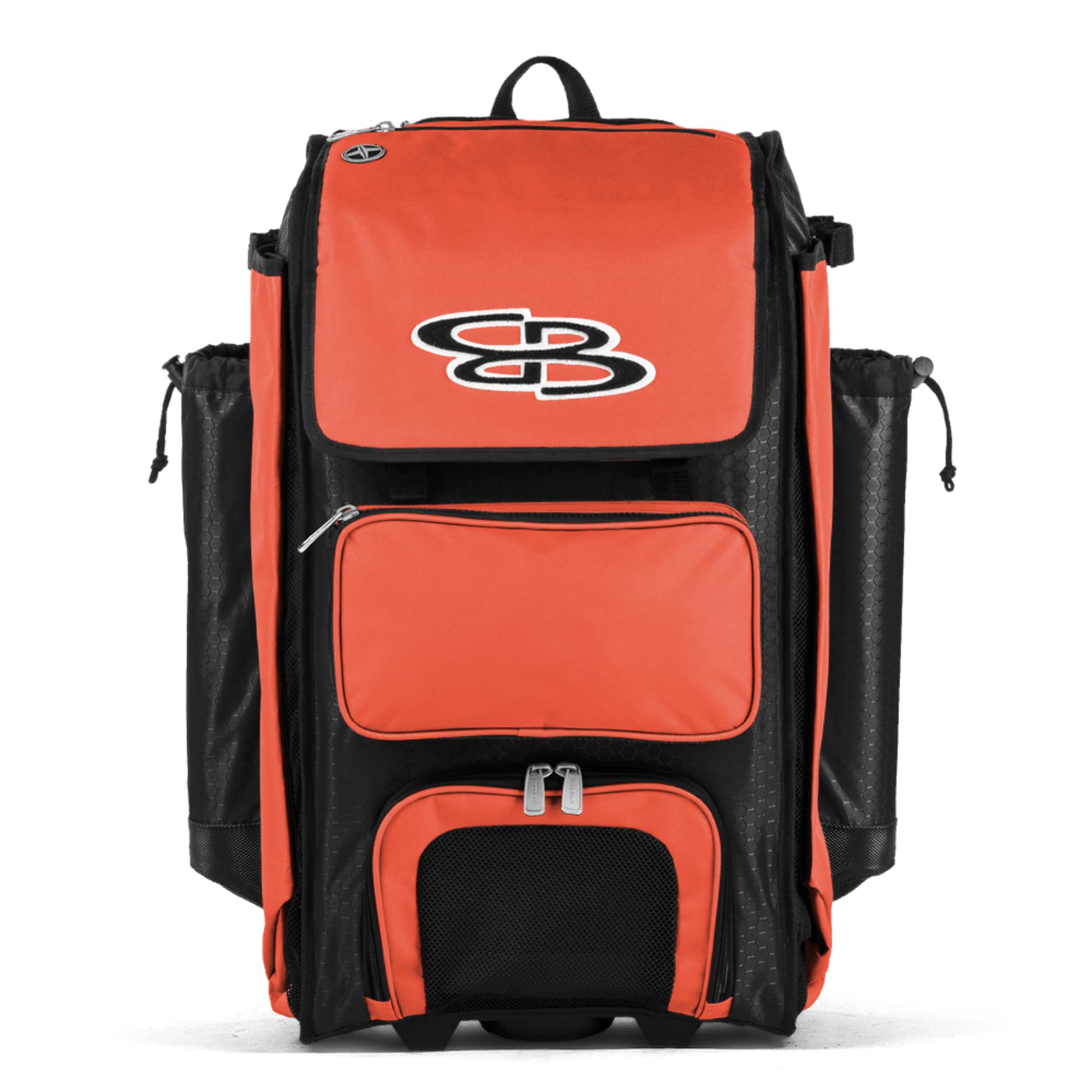 Boombah Catchers Superpack Hybrid Rolling Bat Bag - Wheeled & Backpack Baseball Equipment Bag with Multiple Color Options - Perfect for Baseball Players, Coaches & Travel Teams