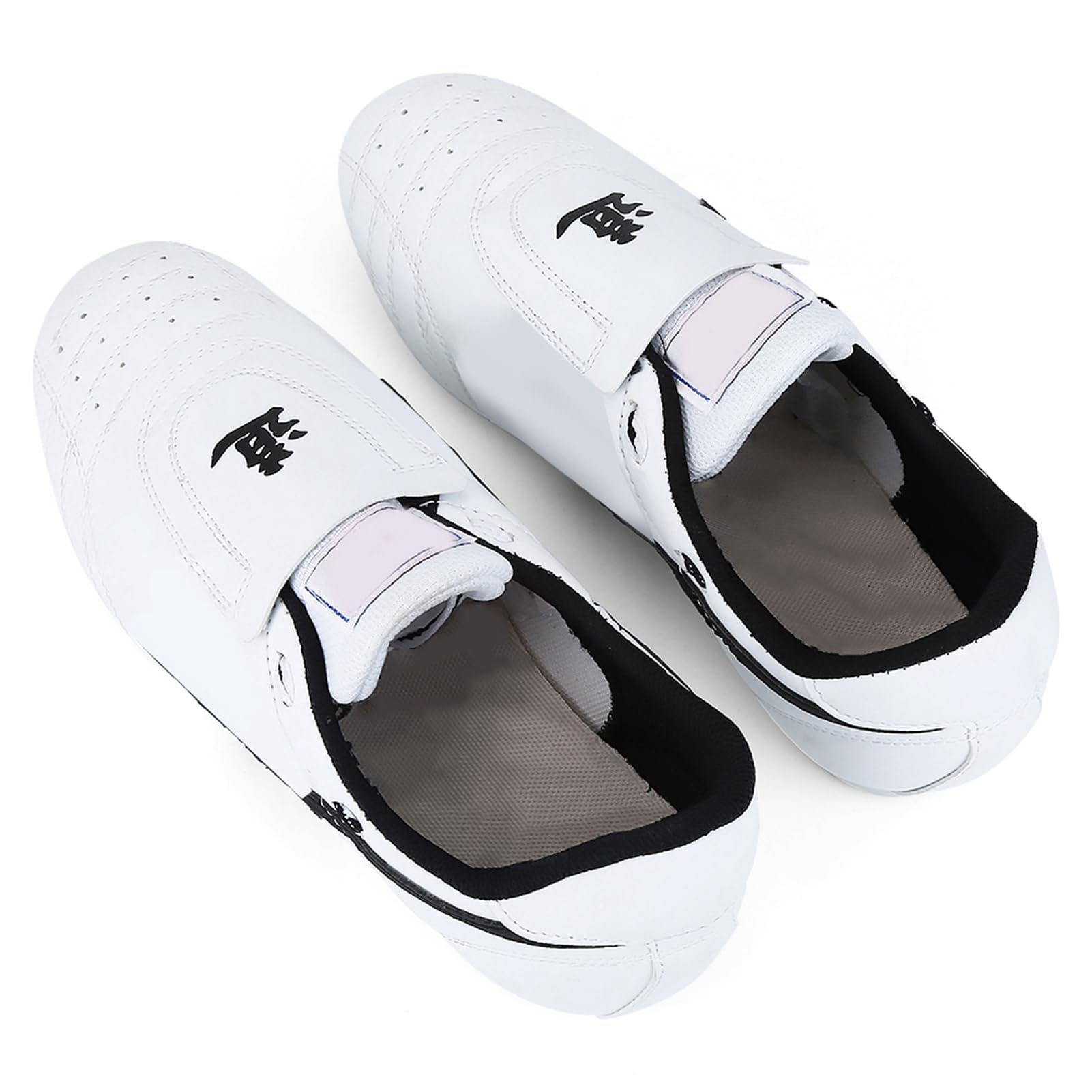 Premium Taekwondo Shoes for Men, Women & Kids - Lightweight Martial Arts Training Shoes for Taekwondo, Boxing, Kung Fu & Tai Chi - Black Combat Sports Shoes (Size 42) - Ideal for Dojo Training, Competition & Fitness Workouts