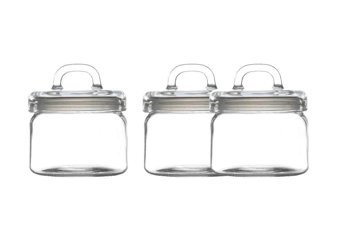 Maxwell & Williams 3-Piece 750ml Airtight Canister Set - Perfect for Kitchen Storage, Coffee, Tea & Sugar | Gift Boxed for Holidays & Housewarming