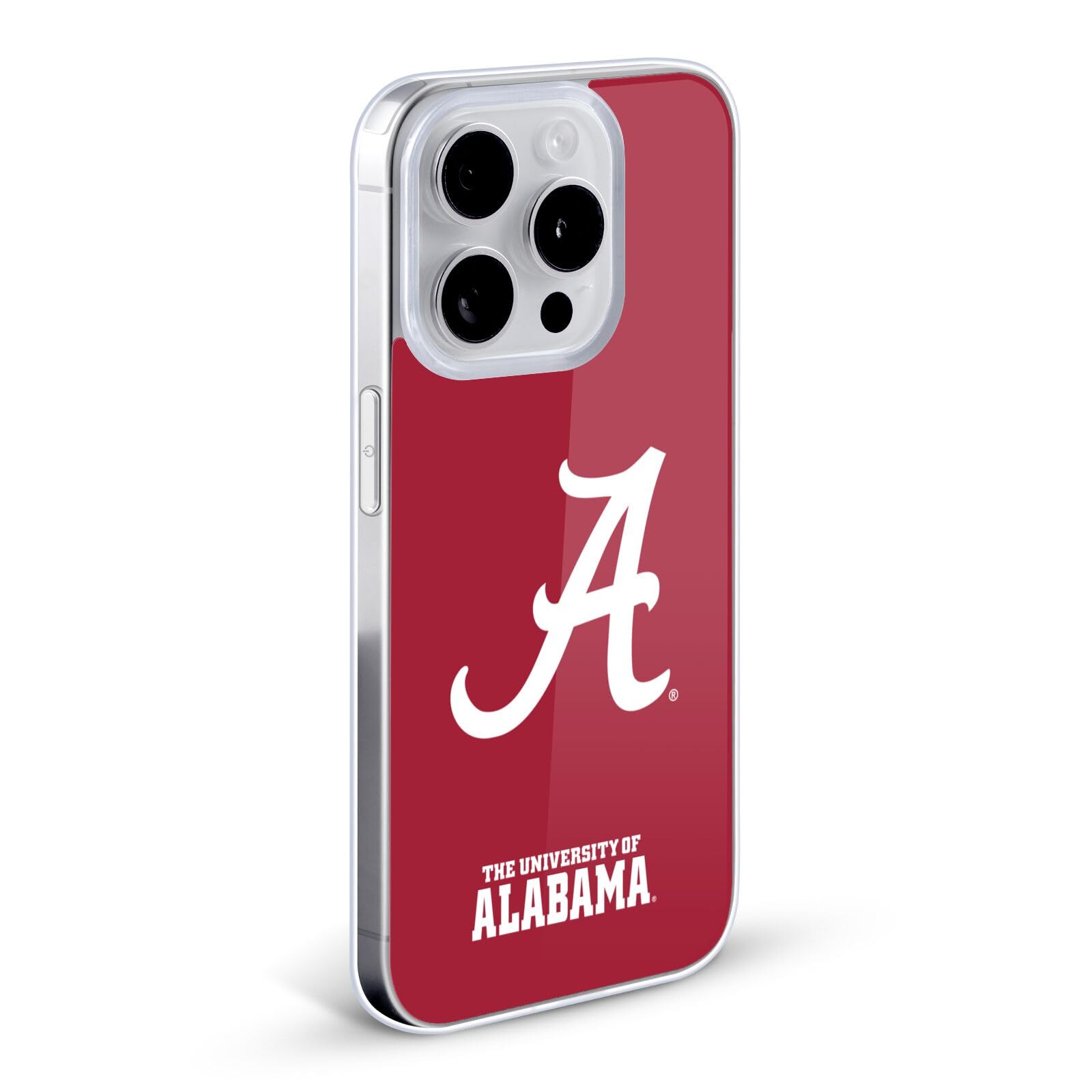 Officially Licensed University of Alabama UA iPhone 7 Plus/8 Plus Soft Gel Case - Durable Protective Cover for Apple iPhone 7 Plus & 8 Plus - Perfect for School Spirit, Game Days & Bama Fans