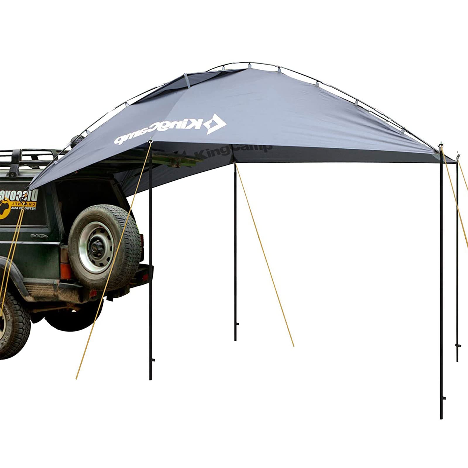 KingCamp SUV Awning Shelter Tent - Waterproof, Durable & Tear-Resistant Car Canopy for Tesla, Van, RV, Jeep | Extra Large Sun Shade for Camping, Outdoor Travel & Road Trips