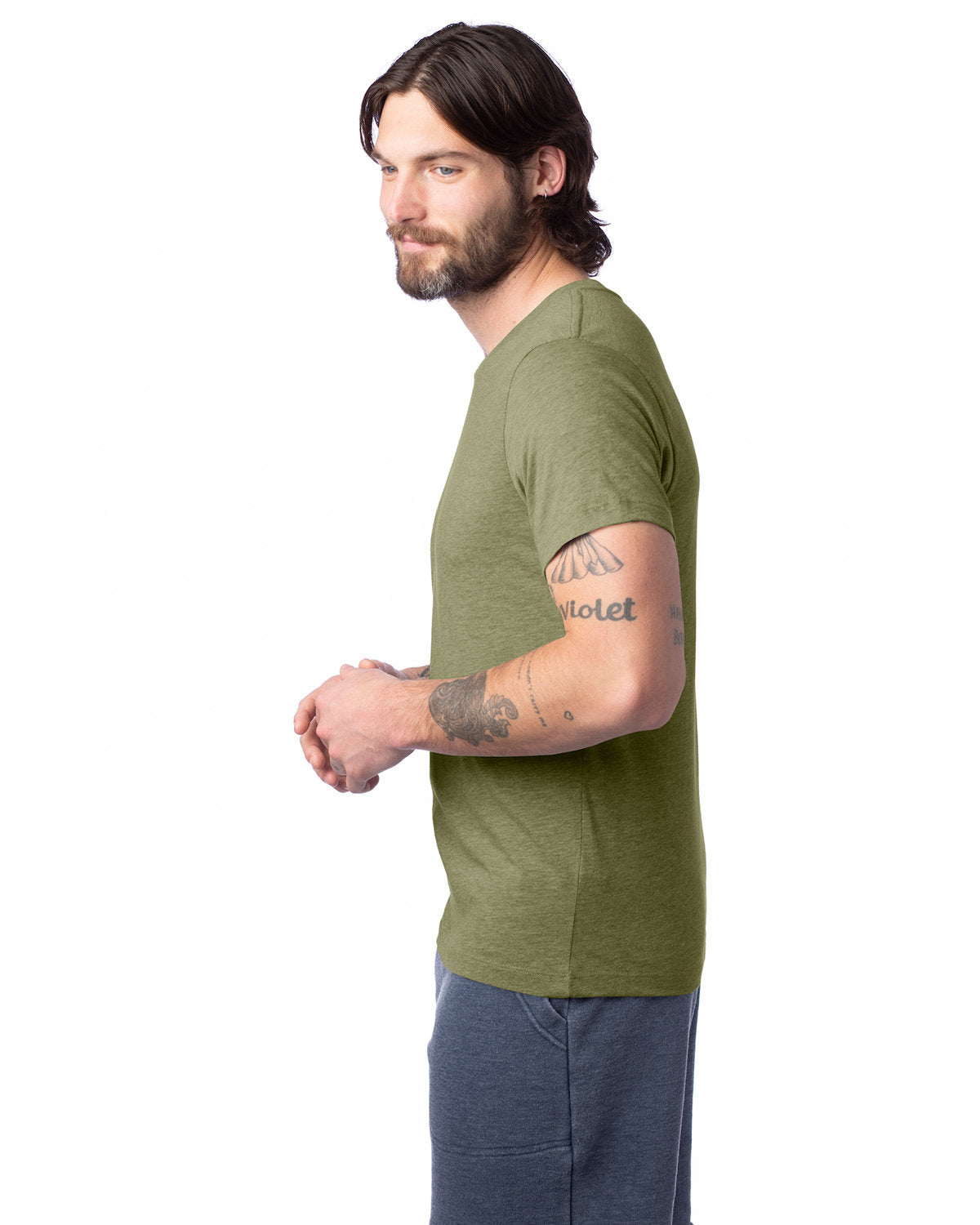 Alternative 1070CV Unisex Go-To T-Shirt - Soft Cotton Crew Neck Tee for Men & Women | Perfect for Casual Wear, Layering & Everyday Comfort