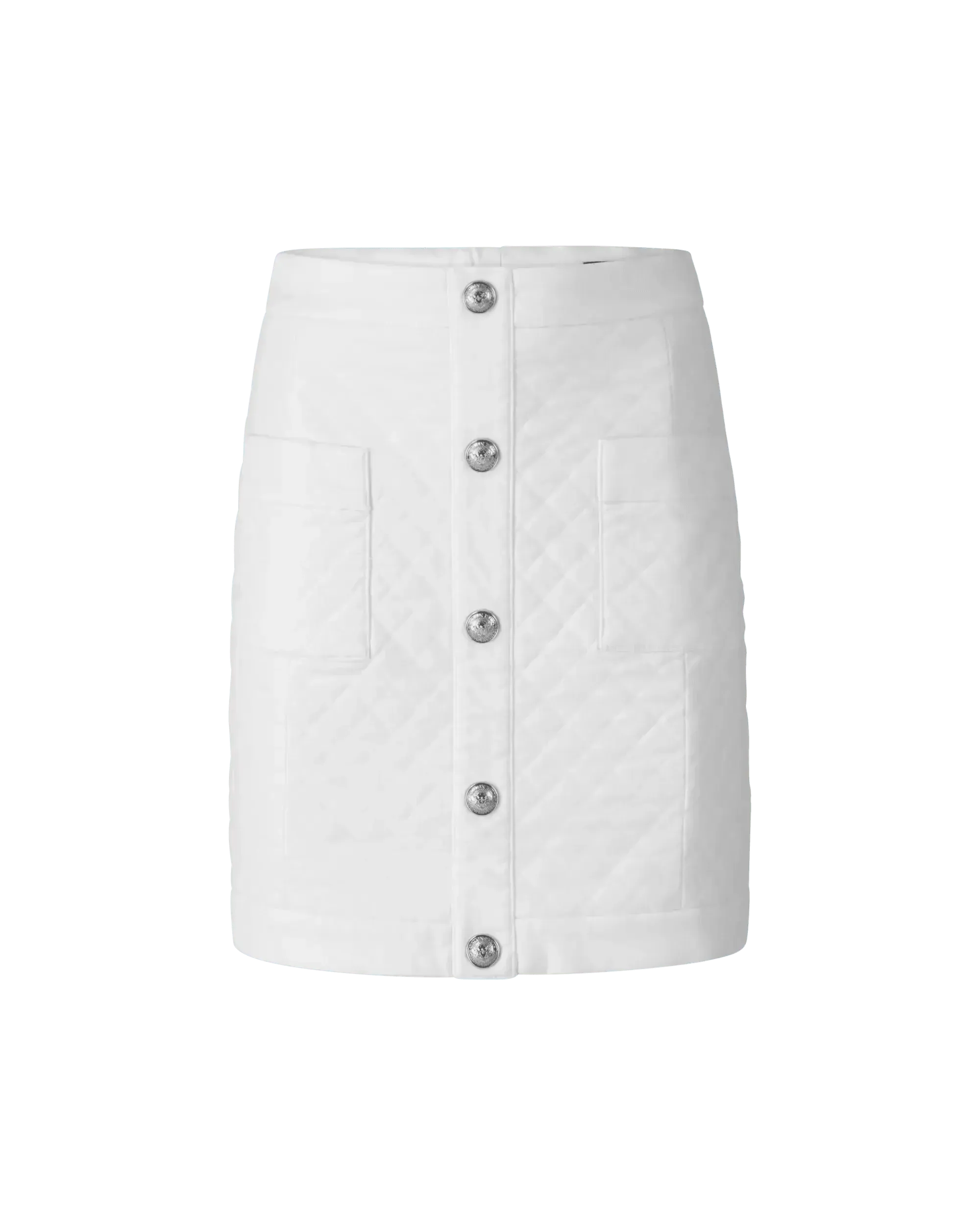 High Waisted Quilted Skirt for Women - Stylish Winter A-Line Pleated Midi Skirt with Pockets | Perfect for Office, Date Night & Holiday Outfits