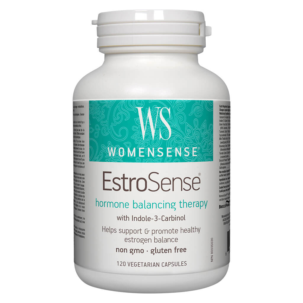 EstroSense - Natural Menopause Relief & Hormone Balance Supplement for Women | Supports Hot Flashes, Mood Swings & Sleep | Vegan, Non-GMO, Doctor Recommended | Perfect for Daily Wellness & Menopause Support