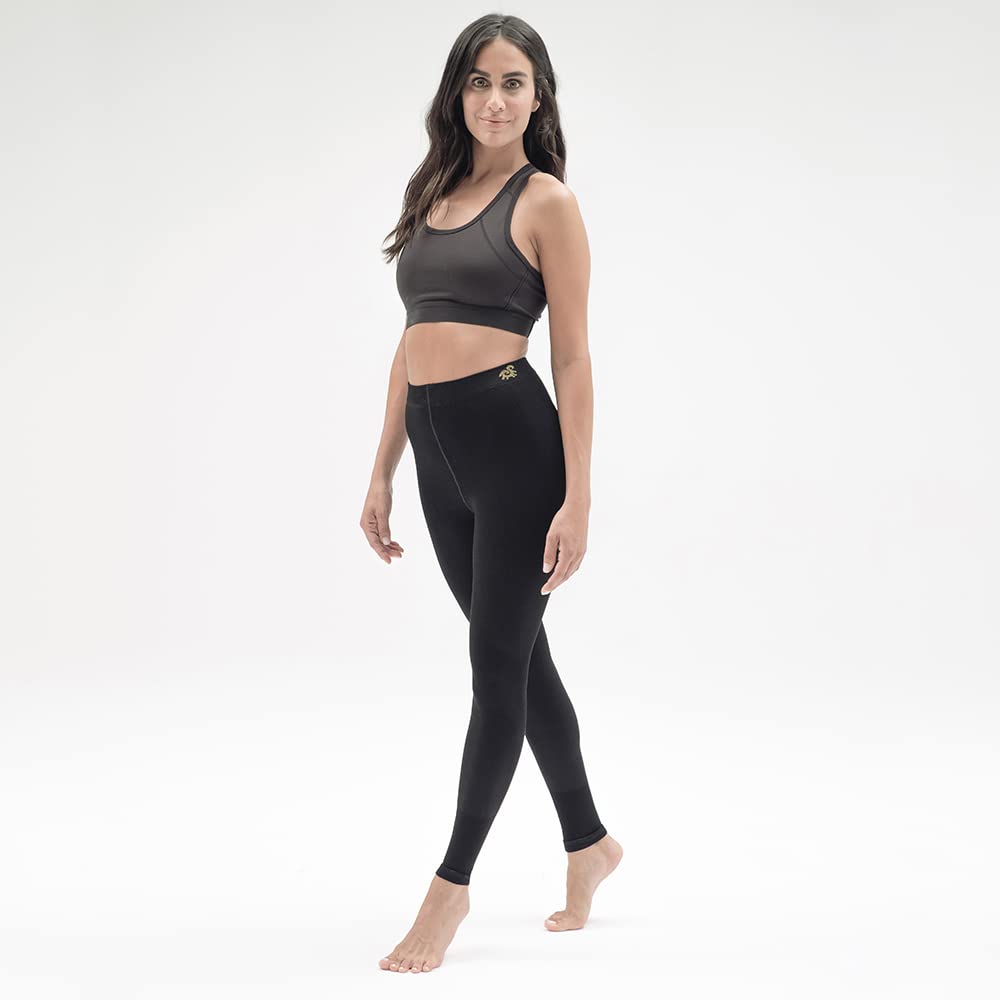 SOLIDEA Women's Push Up Leggings - Graduated Compression 15-21 mmHg, High Waist Yoga Pants, Breathable Bamboo Fabric for Workout & Daily Wear | Perfect for Gym, Running, Lounge & Travel