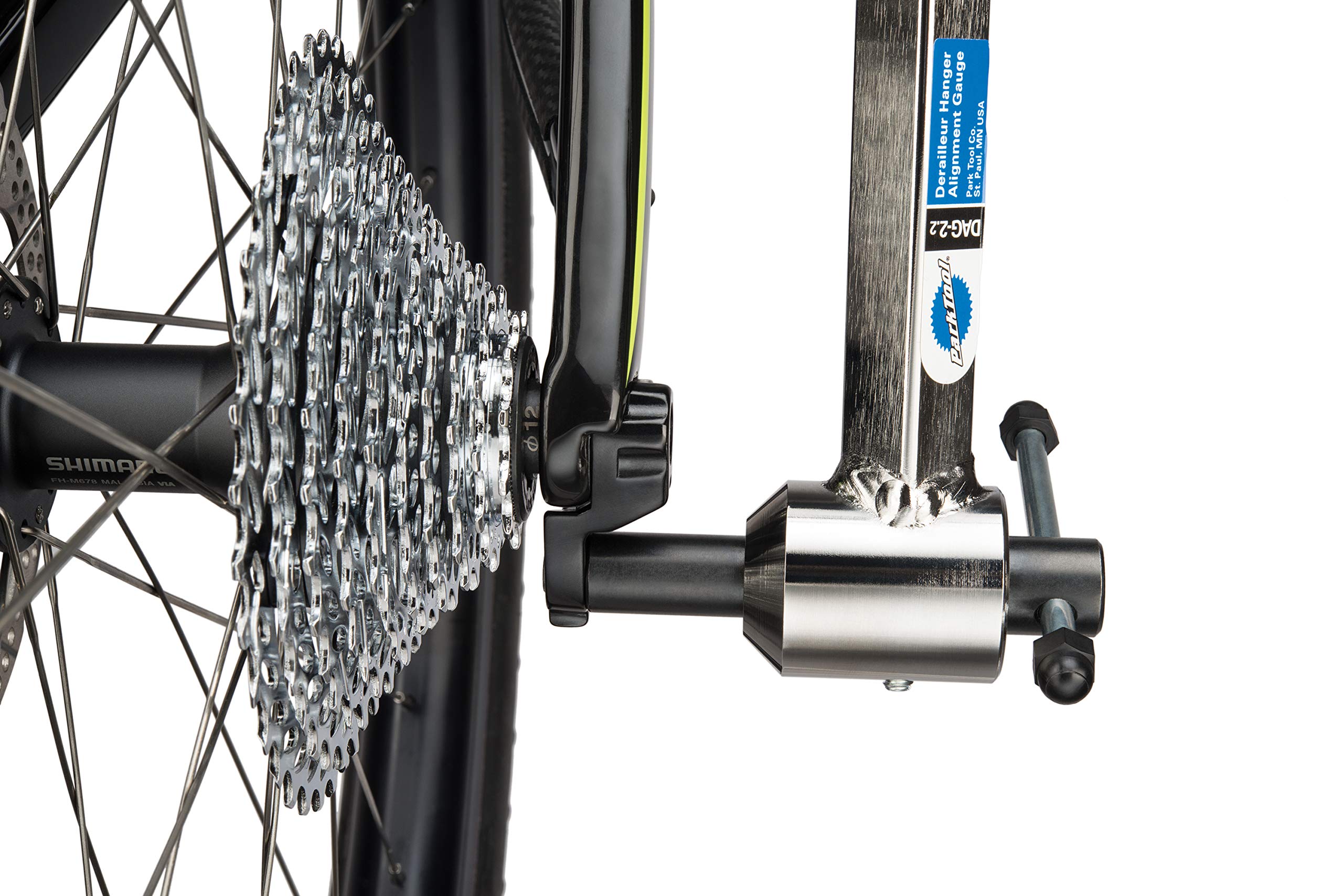 Park Tool DAG-2.2 Derailleur Hanger Alignment Gauge - Professional Bike Repair Tool for Precise Derailleur Adjustment (Blue) - Perfect for Mountain Bikes, Road Bikes & Cycling Maintenance