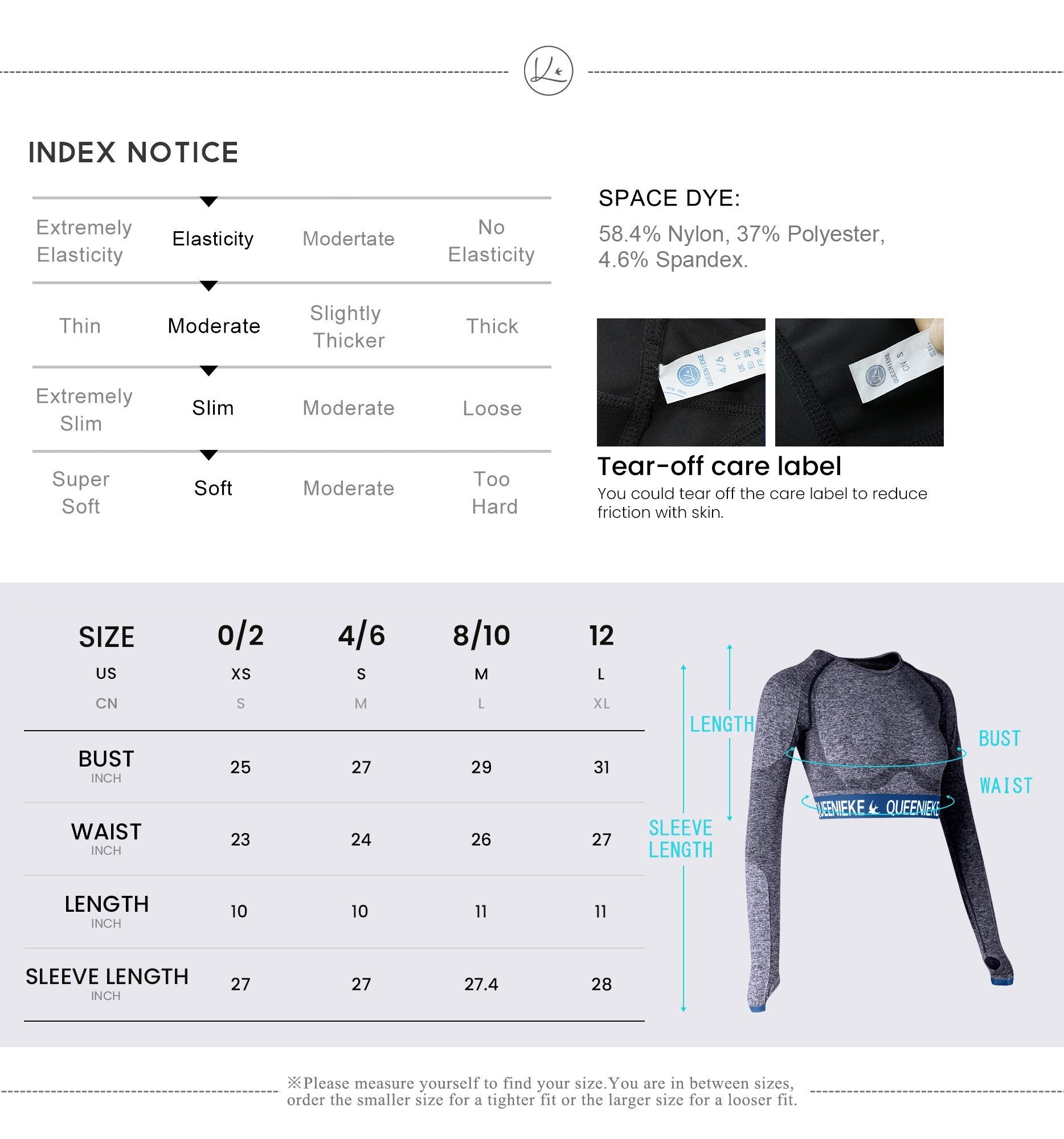 Seamless Long Slim Fit Sleeve T-Shirt for Women - Comfortable Stretchy Basic Top for Layering, Workout & Casual Wear