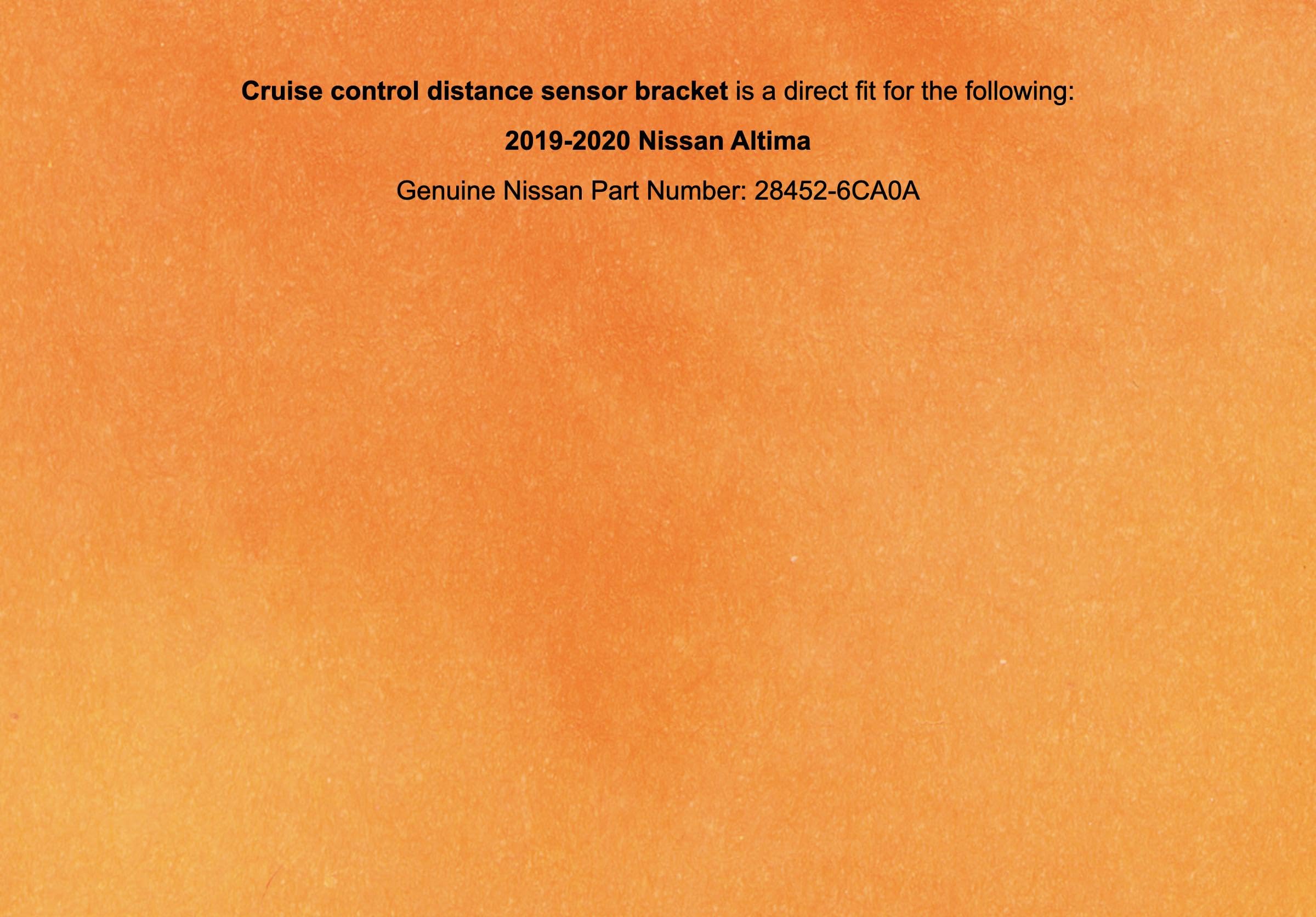 OEM 19-20 Nissan Altima Cruise Control Distance Bracket 28452-6CA0A / 284526CA0A - Perfect for Safe Highway Driving & Long-Distance Travel