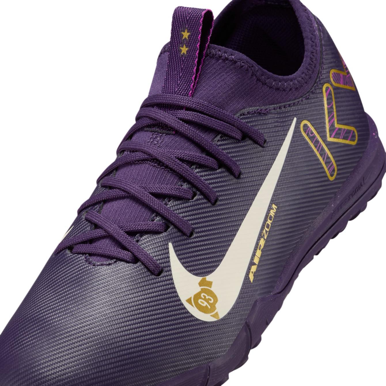 Nike Jr. Mercurial Vapor 16 Academy Kylian Mbappé TF Soccer Cleats for Kids - Youth Football Shoes for Artificial Turf & Indoor Play - Perfect for Training & Matches