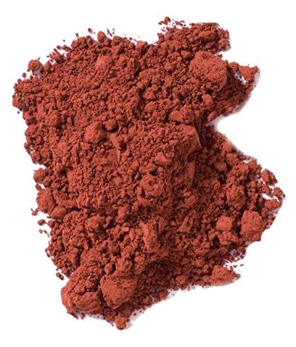 ROTZ Red Ocher Powder (Lal Mitti) 1kg (1000g) - Natural Cosmetic & Skin Care Clay for Face Masks, Body Scrubs & DIY Crafts
