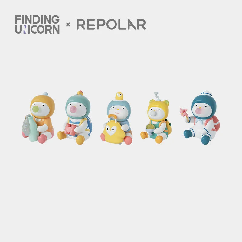 REPOLAR Summer Adventure Series Blind Box - Collectible Mini Figures for Travel Enthusiasts | Perfect for Gifts, Party Favors, and Home Decor