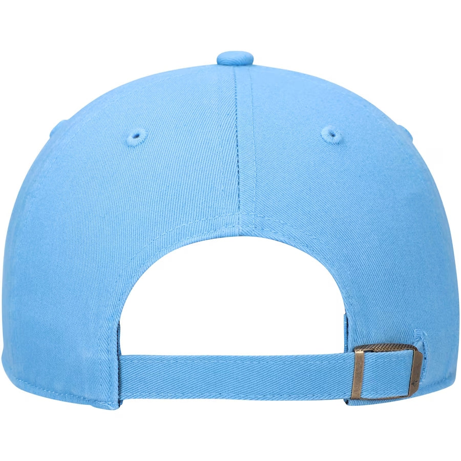 47 Brand St. Louis Cardinals Cooperstown Clean Up Adjustable Baseball Cap - Light Blue for Men & Women - Perfect for Baseball Games, Outdoor Sports & Casual Wear