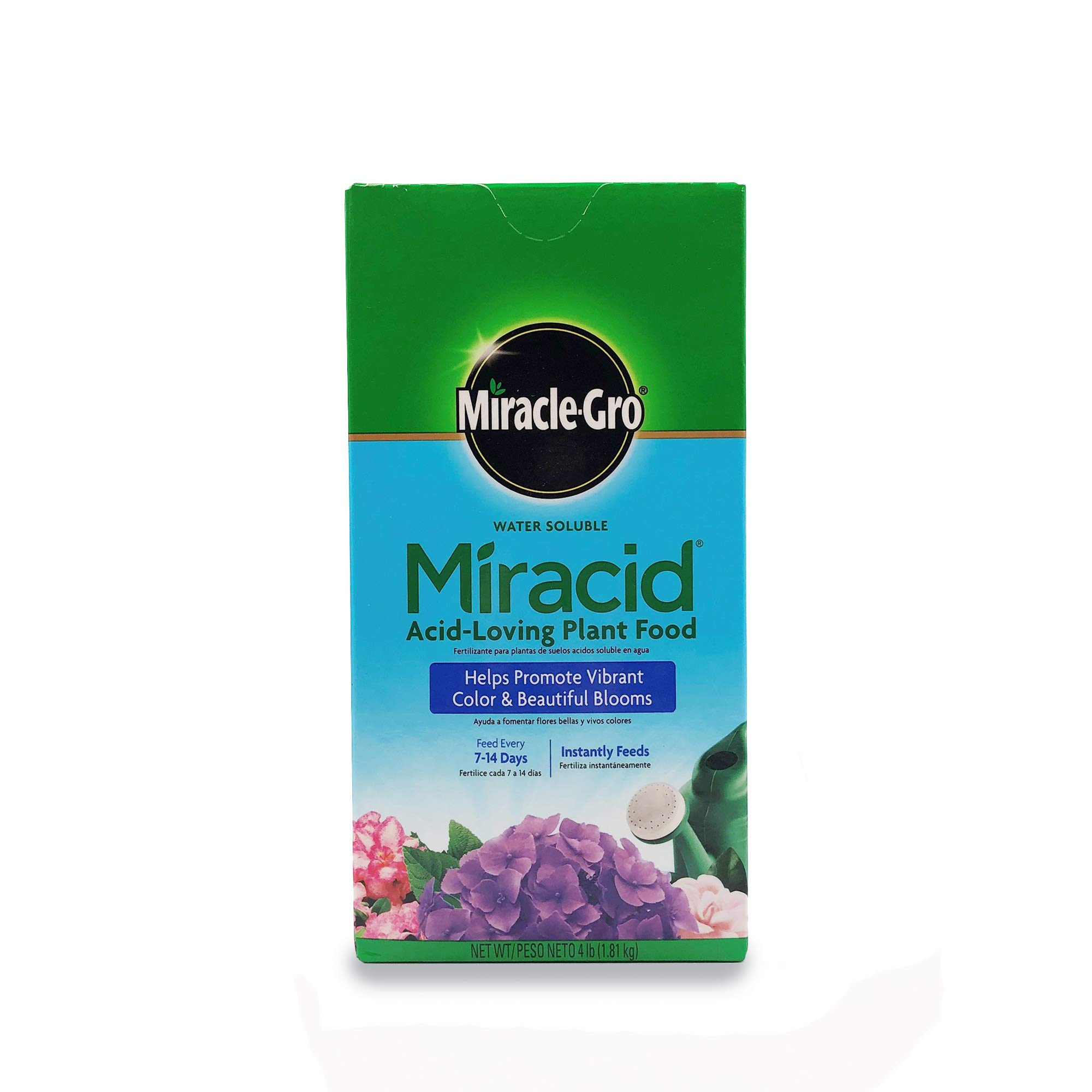 Scotts Miracle-Gro All Purpose Plant Food 4 lb (1.81 kg) - Fertilizer for Indoor & Outdoor Plants, Flowers, Vegetables - Promotes Growth & Greenery