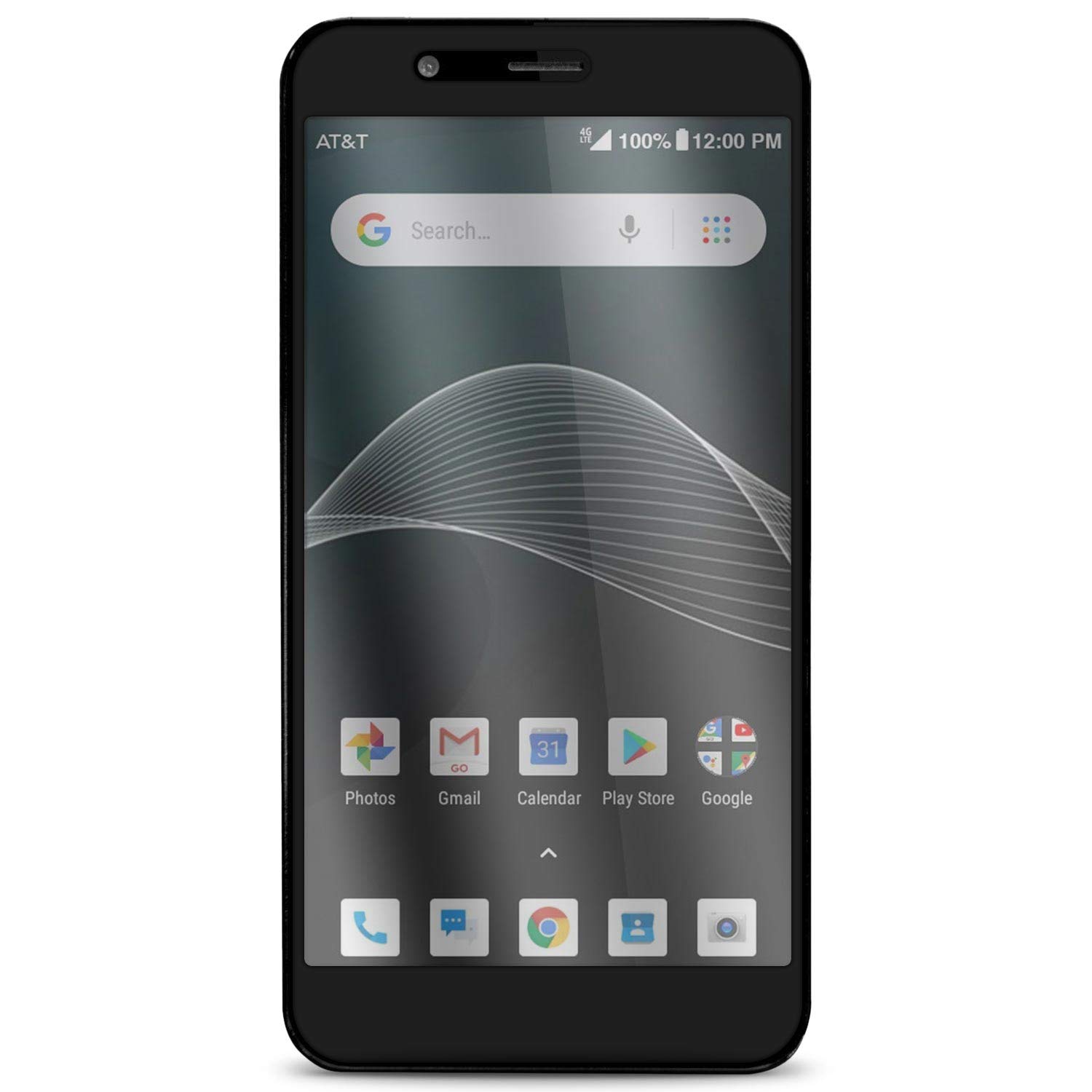 Premium 9H Tempered Glass Screen Protector for AT&T Axia & Cricket Vision - HD Clear with Black Trim | Scratch Resistant | AT&T AXIA Screen Protector & Cricket Vision Screen Protector by CoverON InvisiGuard | Perfect for Daily Protection & Gaming