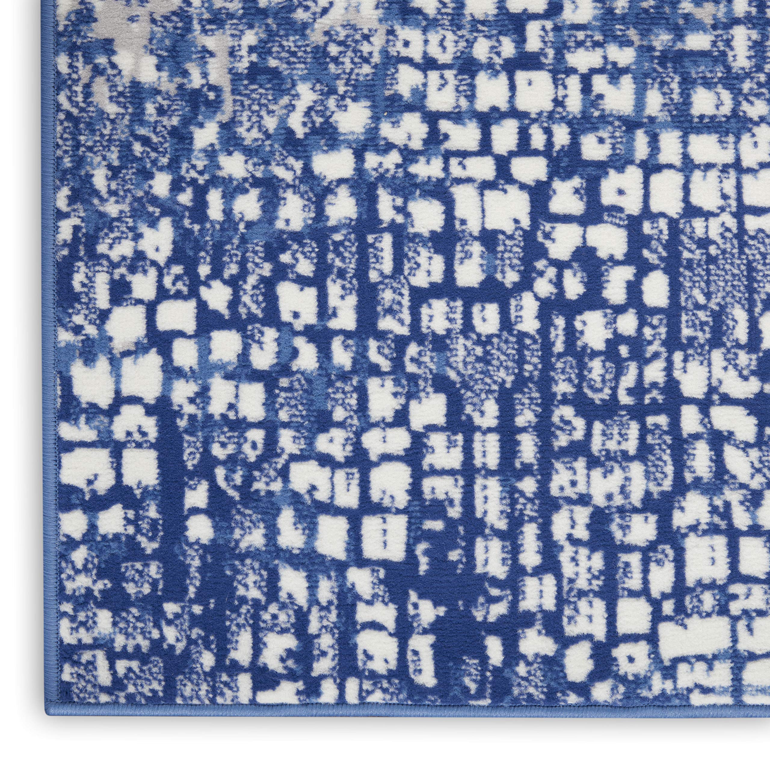 Nourison Whimsicle Abstract Ivory Navy 8'4