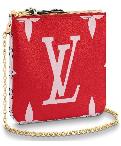 Authentic Louis Vuitton LV Pochette Double Zip Wallet Monogram Canvas - Perfect for Everyday Use, Travel & Gift Giving