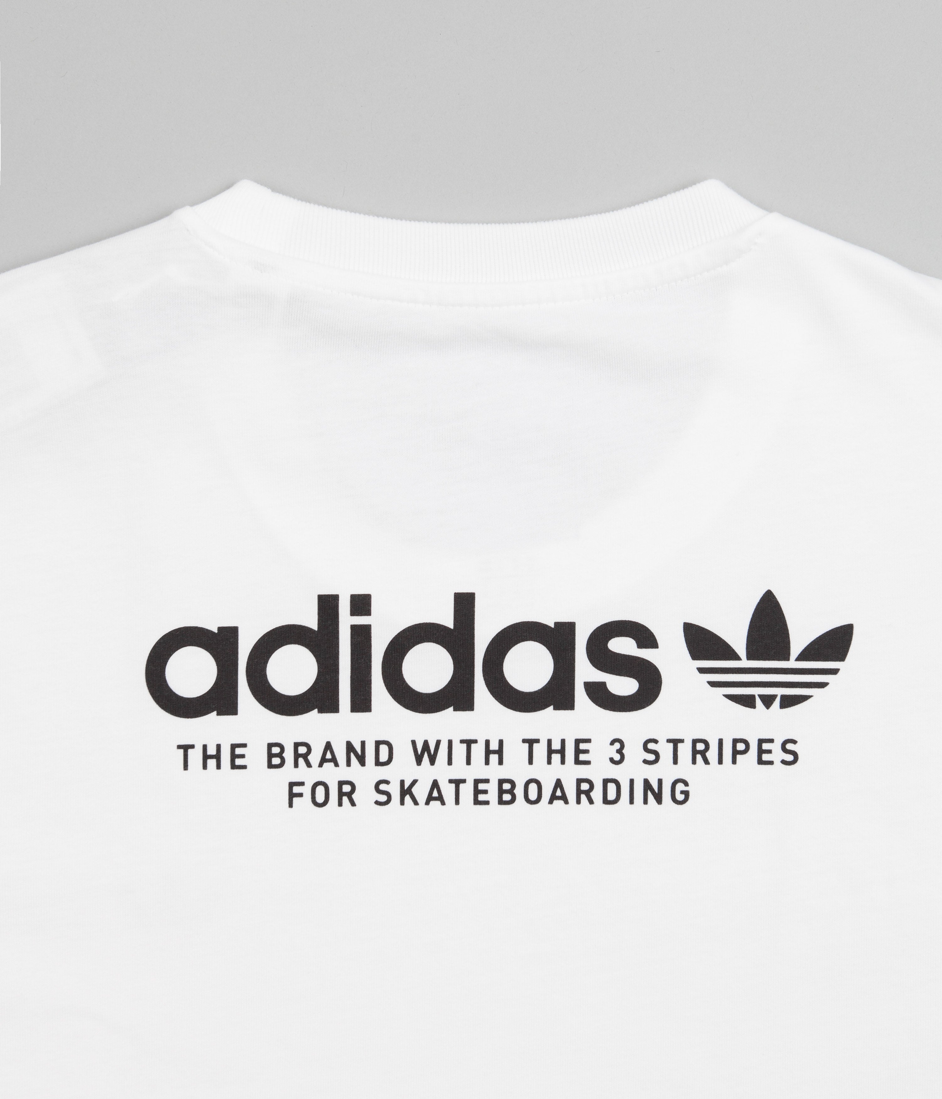 Adidas Originals 4.0 Logo T-Shirt for Men & Women - Comfortable Cotton Crewneck Tee in White/Black/White | Casual Wear, Street Style, Gym & Everyday Outfits