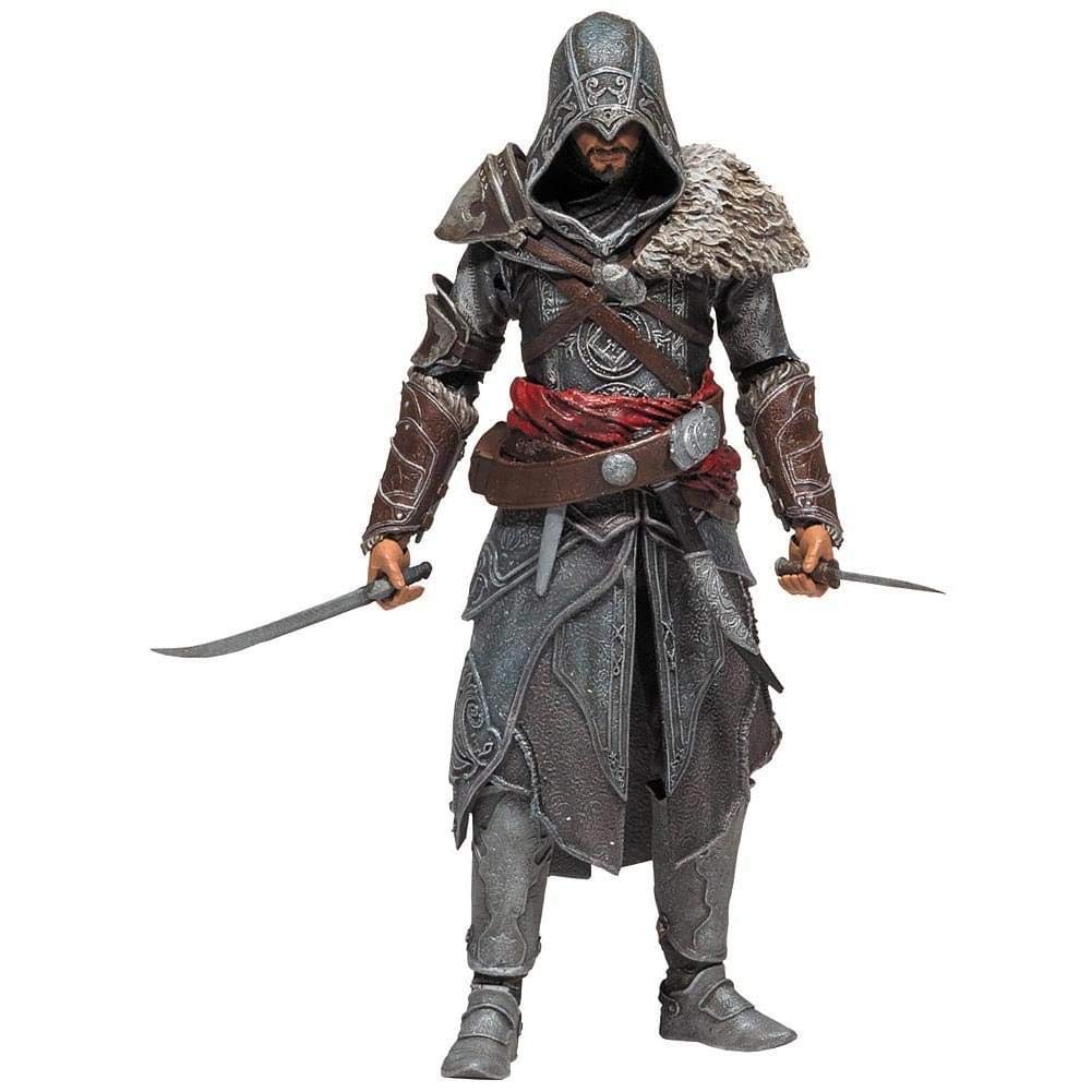 McFarlane Toys Assassins Creed Series 3 Ezio Auditore Da Firenze Action Figure - Collectible Gaming Merchandise for Fans & Display