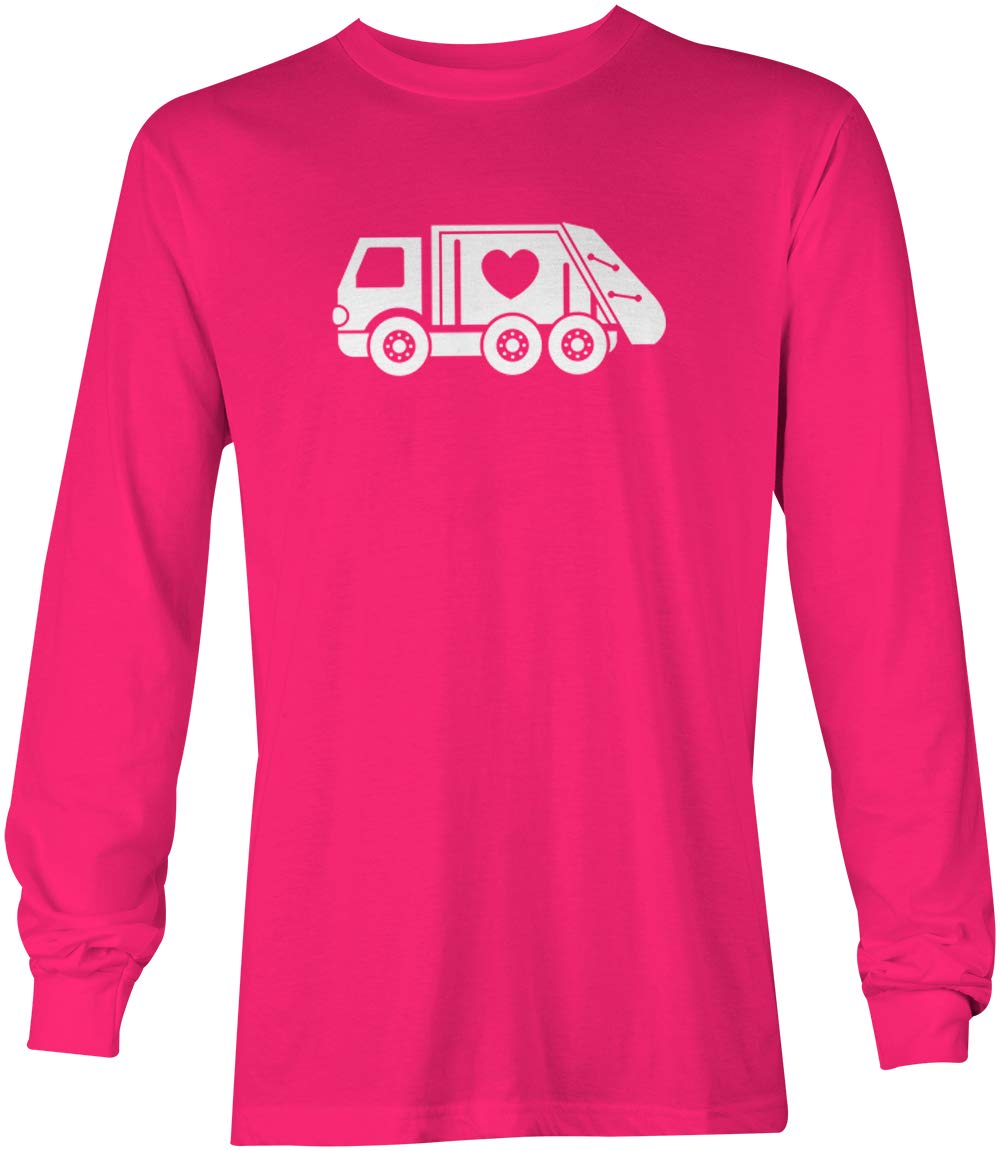 Valentine's Garbage Truck T-Shirt for Kids - Cute Trashman Design Youth Apparel | Perfect for Valentine's Day Gifts & Funny Costume Parties