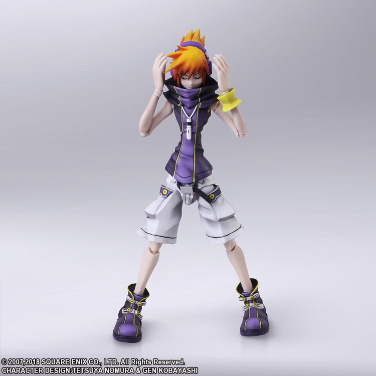 Bring Arts The World Ends With You Final Remix Neku Sakuraba Action Figure by Square Enix - Perfect for Anime Collectors and Video Game Fans Display
