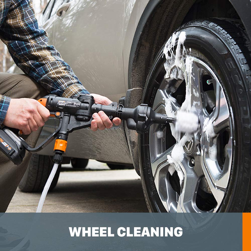 WORX Hydroshot WA4071 Auto & Boat Cleaning Kit with Nozzles & Accessories - Perfect for Car Washing, Marine Cleaning & Outdoor Use