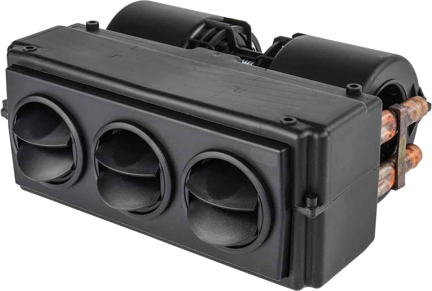JEGS Auxiliary UTV Heater - 12V/24V Compact Heater with 20,000 BTU, 177 CFM, 2-Speed Fan & Mountable Switch - Triple Louvers for Off-Road Vehicles, Snow Plowing & Winter Camping
