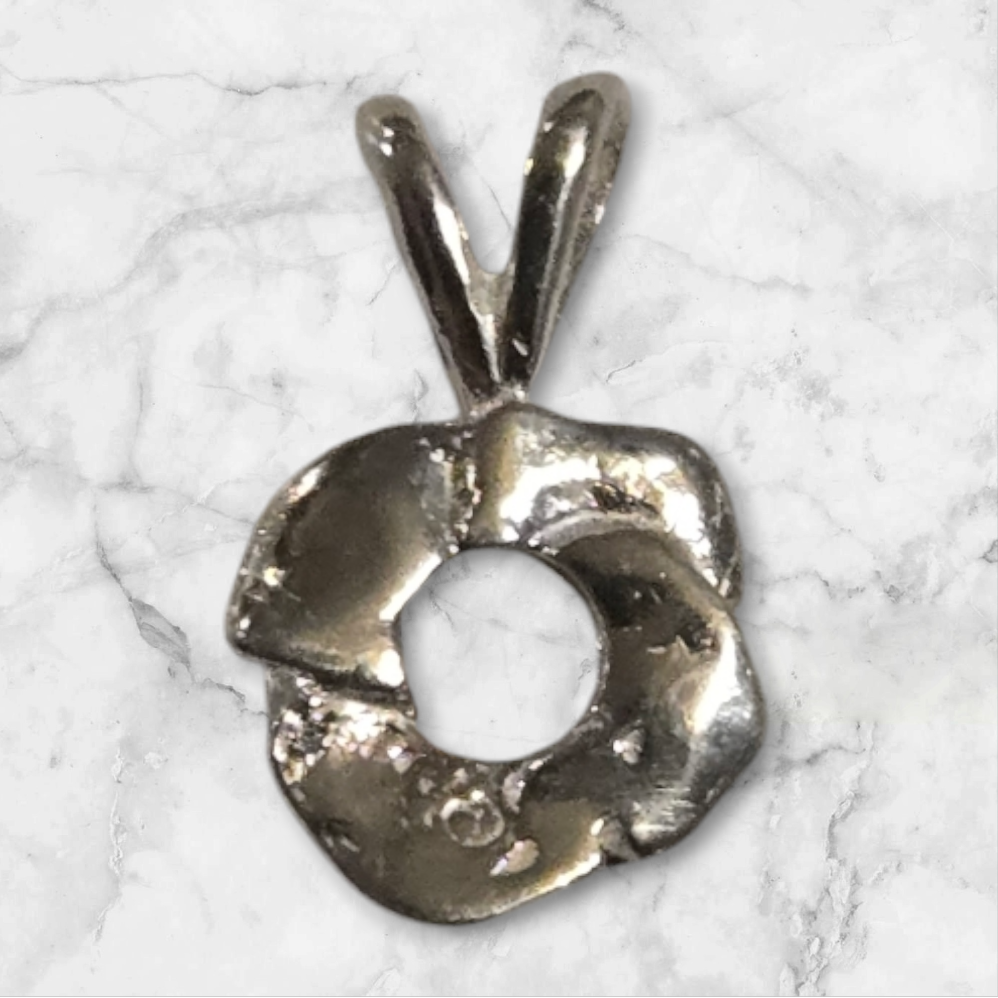 Sterling Silver or 14K Gold Rose Flower Pendant Setting - 2mm & 4mm Round - Handcrafted in USA - Perfect for Necklaces, Bracelets & Jewelry Making