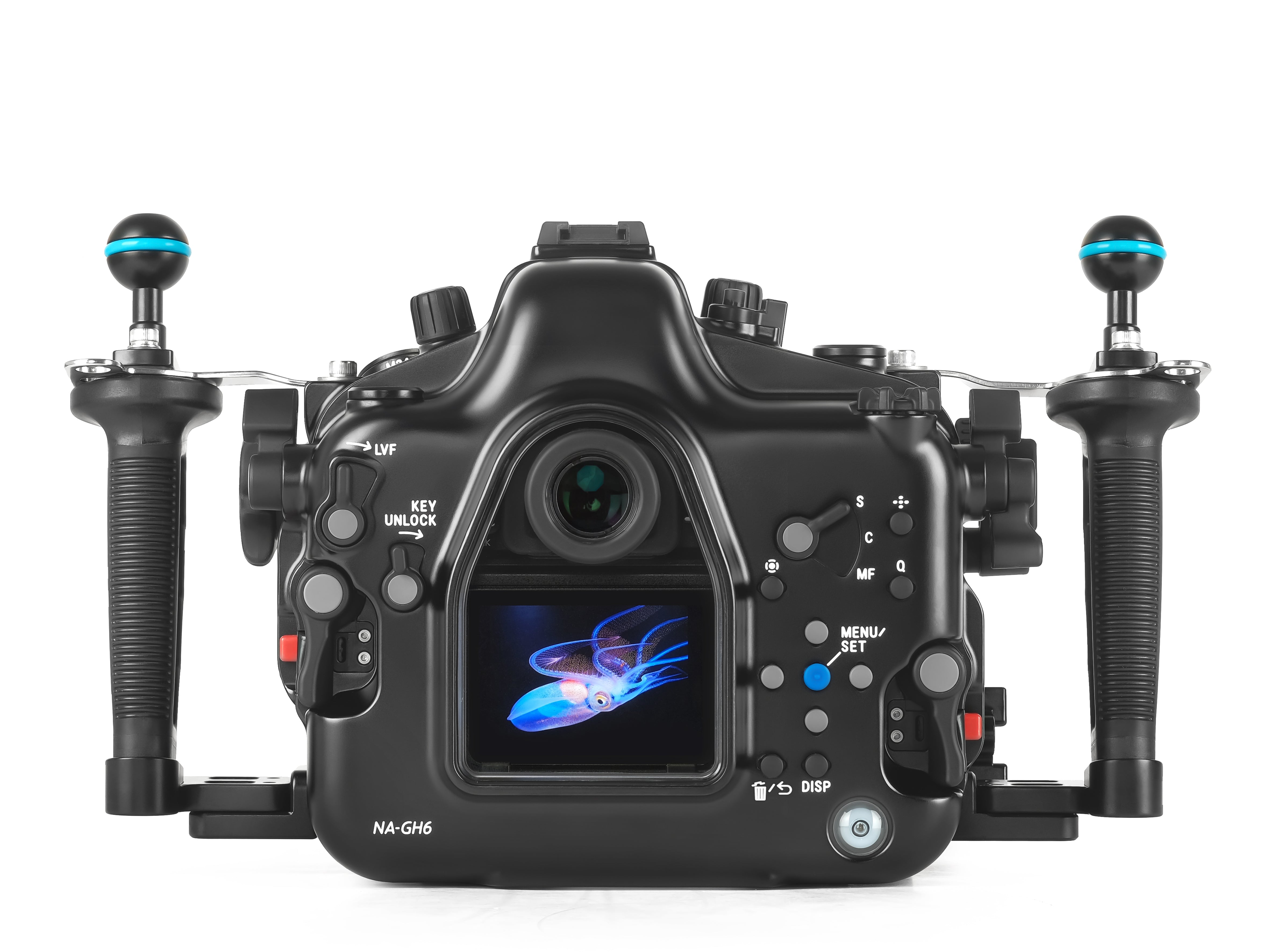 Waterproof NA GH6 Housing Case for Panasonic Lumix GH6 & GH7 Camera - Underwater Photography & Scuba Diving Accessory