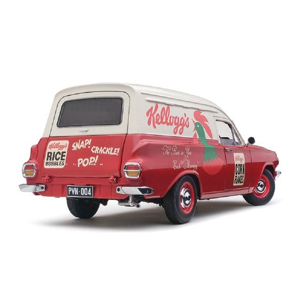 1:18 Scale Classic Carlectables EH Holden Panel Van Kellogg's Edition Diecast Model Car 18734 - Perfect for Collectors, Display, and Nostalgic Gift Giving