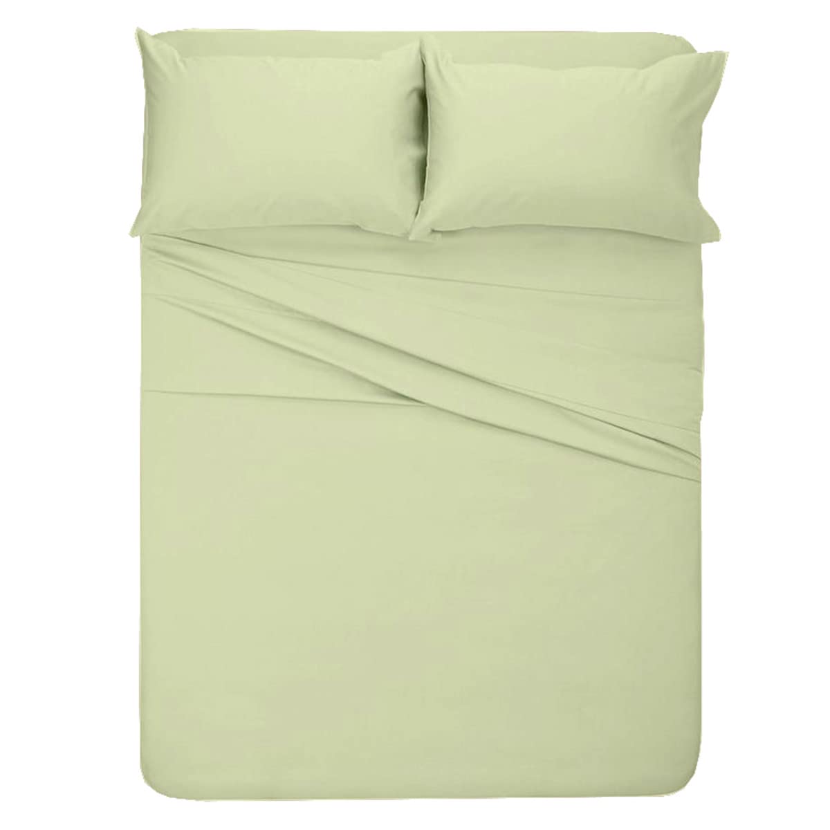 400 Thread Count 100% Egyptian Cotton Sheets Full Size, 4-Piece Bed Sheet Set with 15