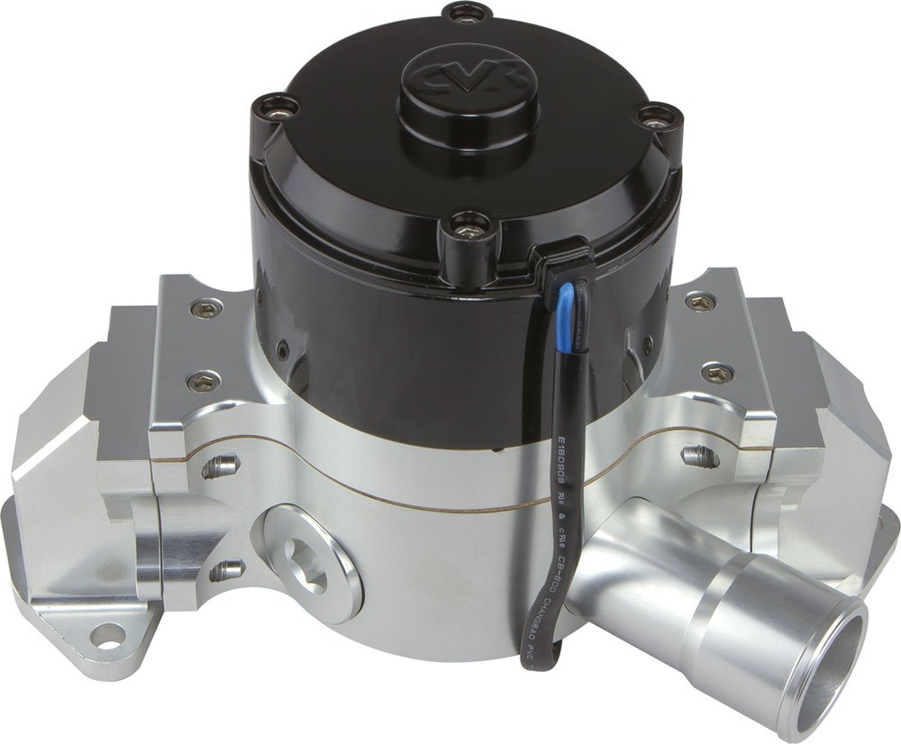 8502CL Clear Billet Aluminum Electric Water Pump - High Performance Cooling for Cars, Trucks & Racing Vehicles | Perfect for Engine Upgrades & Performance Modifications