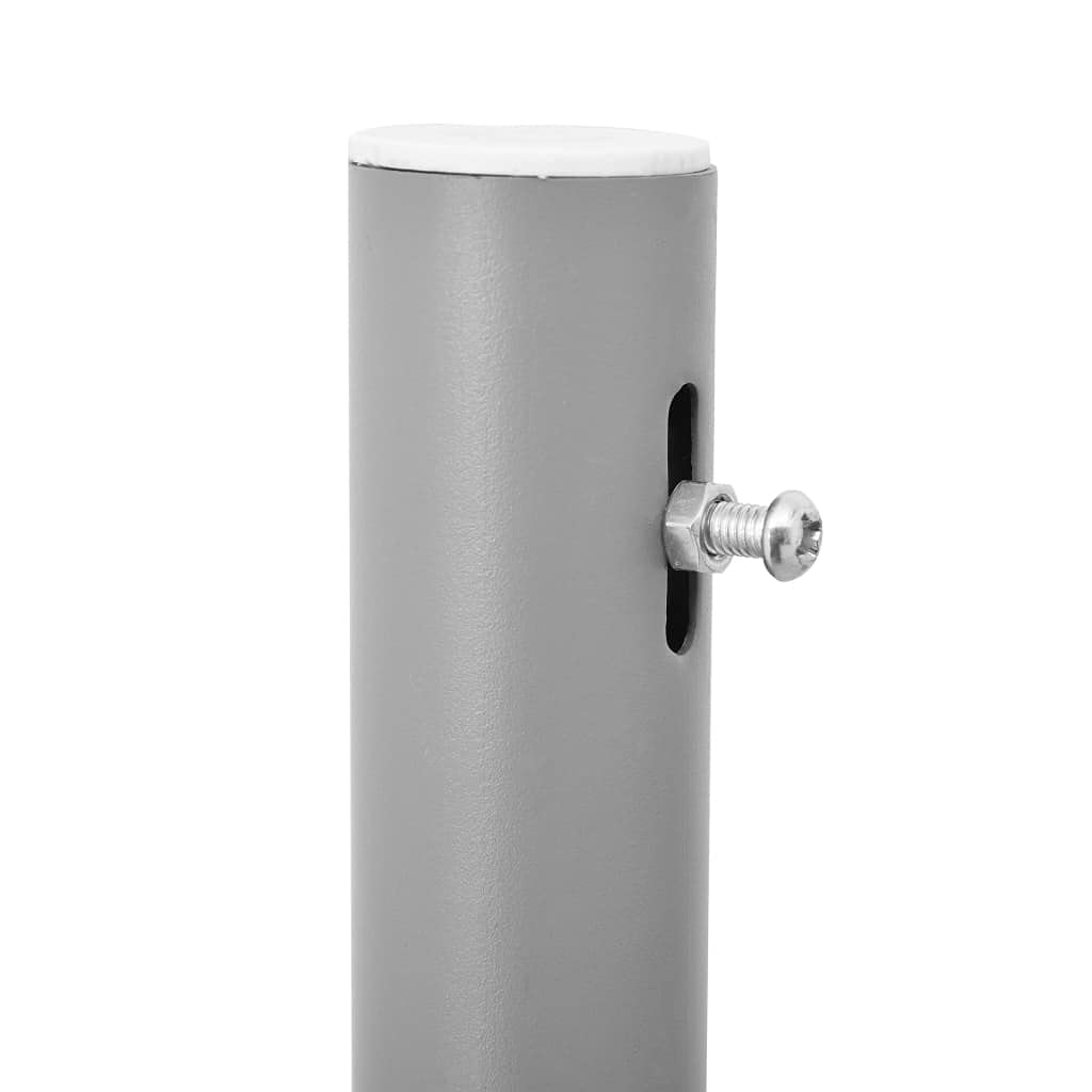 Retractable Side Awning Black - 47.2