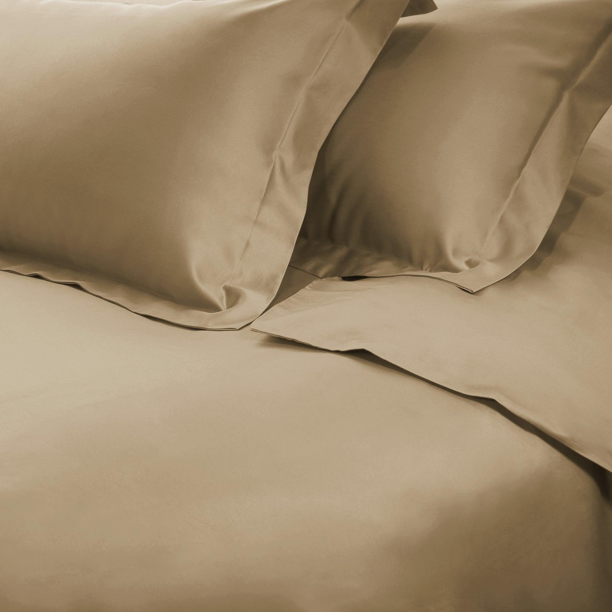 Premium Egyptian Cotton 650 Thread Count Duvet Cover Set - Ultra Soft Queen/King Size Bedding for Luxury Hotels & Master Bedrooms
