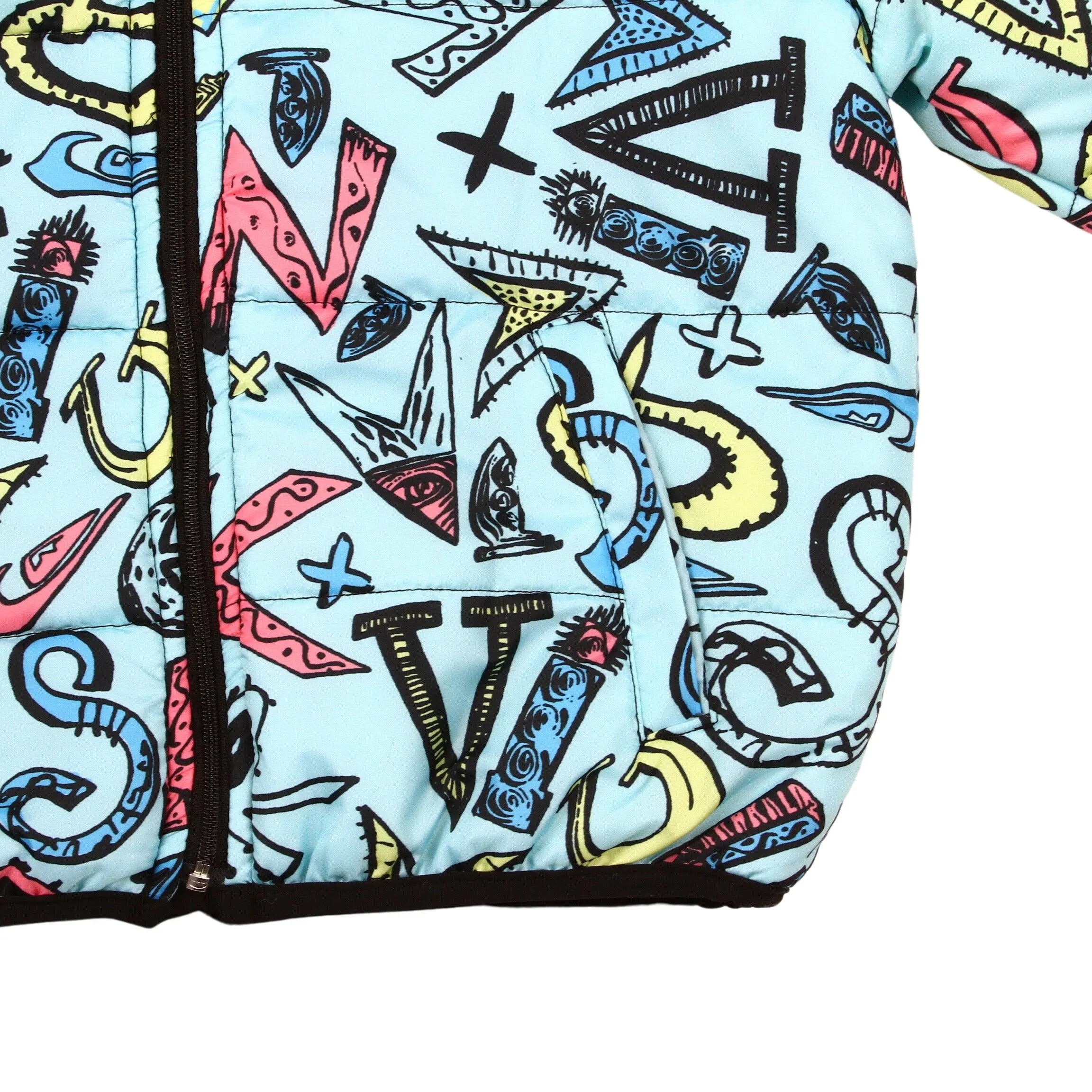 Quiksilver Scaly Print Boys Water Green Jacket - Lightweight Water-Resistant Outdoor Jacket for Kids Hiking, Camping & Daily Wear