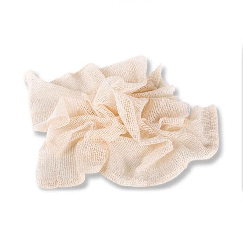 Hemoton Beige Reusable Steamer Cloth - Cotton Gauze Dumpling Steamer Mat for Bao, Dim Sum & Chinese Buns - Perfect for Bamboo Steamers, Cooking, and Healthy Meal Prep