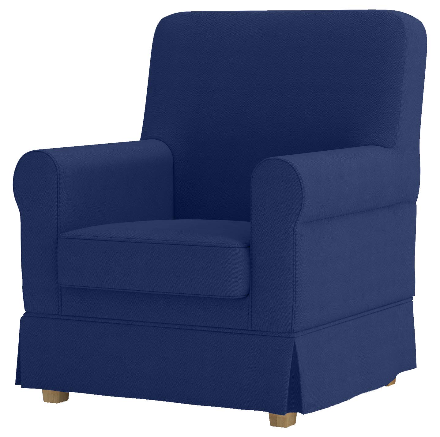 Custom IKEA Jennylund Armchair Slipcover Replacement - Blue Ektorp Jennylund Sofa Cover for IKEA Jennylund Chair | Perfect for Living Room, Bedroom, or Office Decor