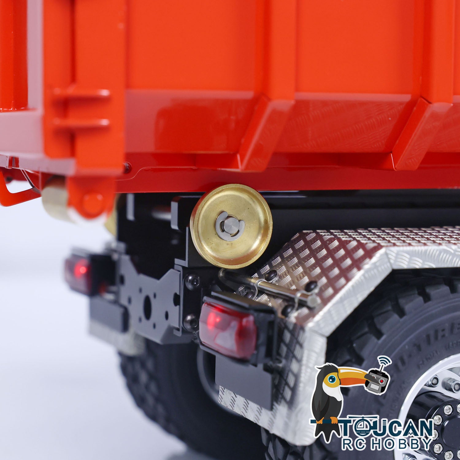 LESU 1/14 Scale 8x8 RC Hydraulic Dump Truck with Remote Control - 3T Differential Lock, Dual Speed ESC, LED Lights & Sound Effects - Realistic Construction Vehicle for Kids & Adults (Outdoor Play, Construction Site Simulation, RC Hobby Collection)