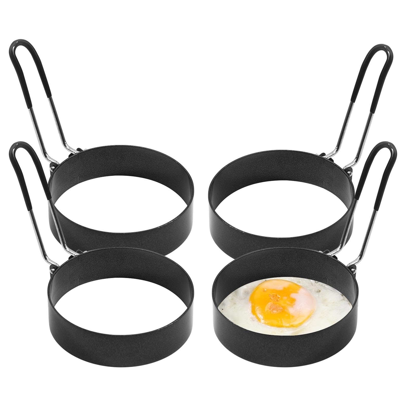 4pcs Nonstick Egg Rings Set - 3.5