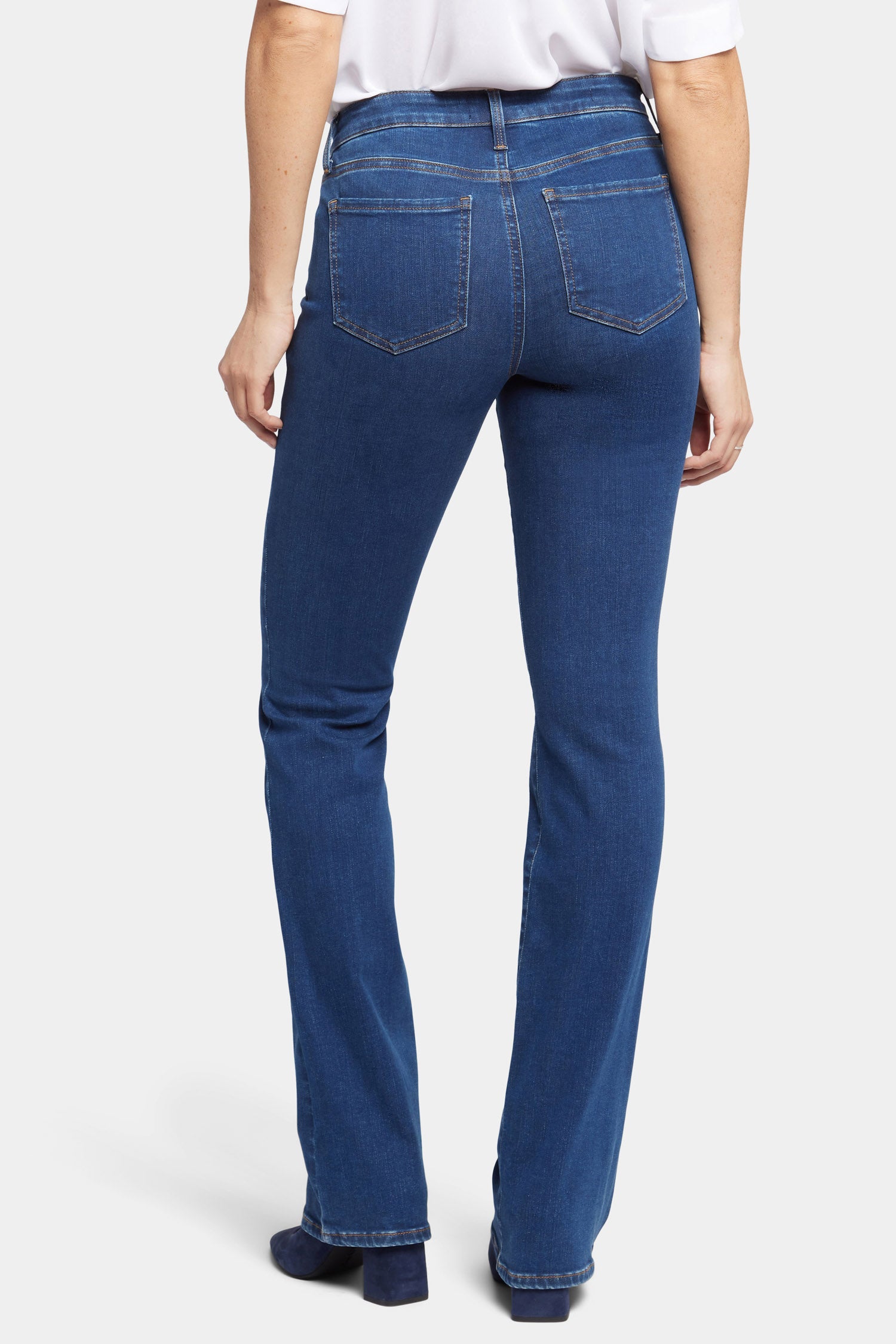 Barbara Bootcut Jeans for Women - Petite Fit Stretch Denim Pants - Comfortable & Flattering Quinn Style - Perfect for Casual Wear & Office Outfits