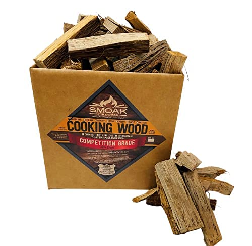USDA Certified Kiln Dried Smoak Firewood Mini Splits - Premium Maple Wood (5-6 Inch) for Portable Pizza Ovens - 729 Cubic Inches - Perfect for Outdoor Cooking, Camping & Backyard Pizza Parties