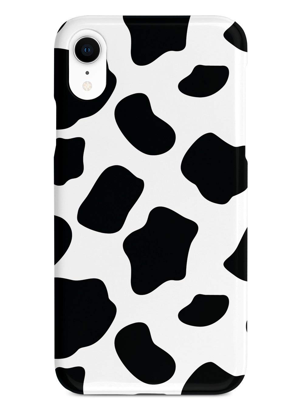 Cow Print 3D Textured Protective Case for iPhone XR - Shockproof & Anti-Slip Phone Cover with Stylish Design - Perfect for Daily Use, Travel & Outdoor Activities