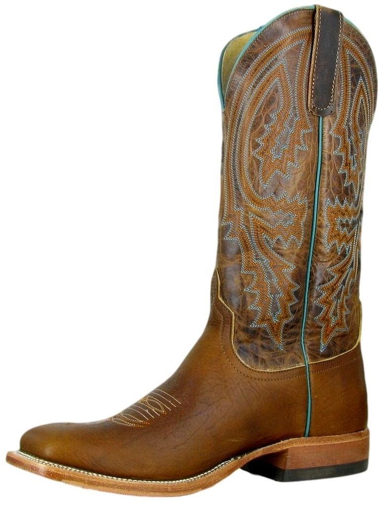 Anderson Bean Men's Cowboy Boots - Genuine Leather Western Boots for Men | Durable & Comfortable Riding Boots for Country, Rodeo & Outdoor Adventures